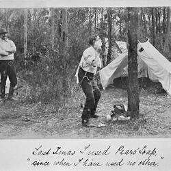 Photograph - 'Last Xmas I Used Pears' Soap', by A.J. Campbell, Lower Ferntree Gully, Victoria, 1905