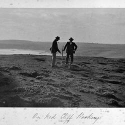 Photograph - 'On Red Cliff Rookery', by A.J. Campbell, Phillip Island, Victoria, Mar 1902