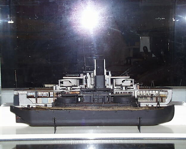 Ship Model - Monitor 'Cerberus'