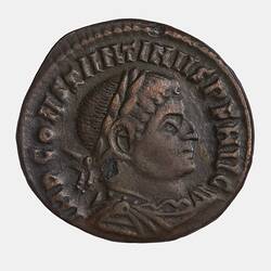 Coin - Follis, Emperor Constantine I the Great, Ancient Roman Empire, 306-337 AD