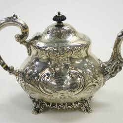 Teapot - Silver - Miss Newcomb