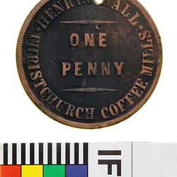 Henry J. Hall Token Penny