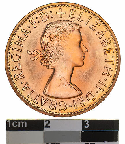 Australia 1962 Double (Nose) Die Obverse Perth Mint Penny PCGS MS62BN #4590  - Tasmanian Numismatics