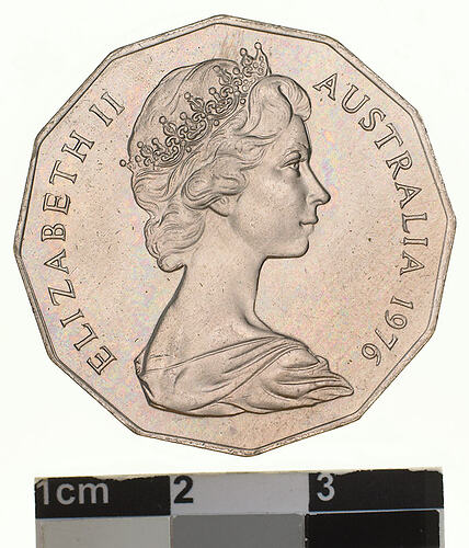 Coin - 50 Cents, Australia, 1976