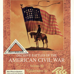 Apple Macintosh Software Game - 'American Civil War, Vol III', 3½" Floppy Disk, 1993