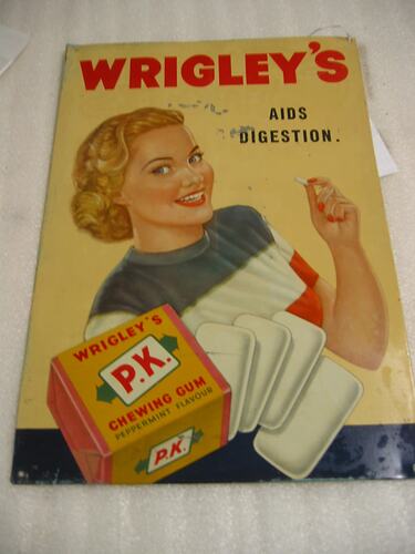 Sign - Wrigley's Aids Digestion