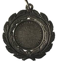 Medal - Victorian Industrial Exhibition Prize, Victoria Industrial Society, Victoria, Australia, 1856