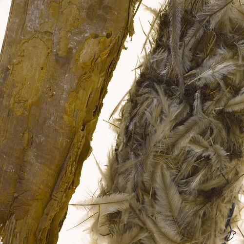 Paper bark & emu feather sheaths