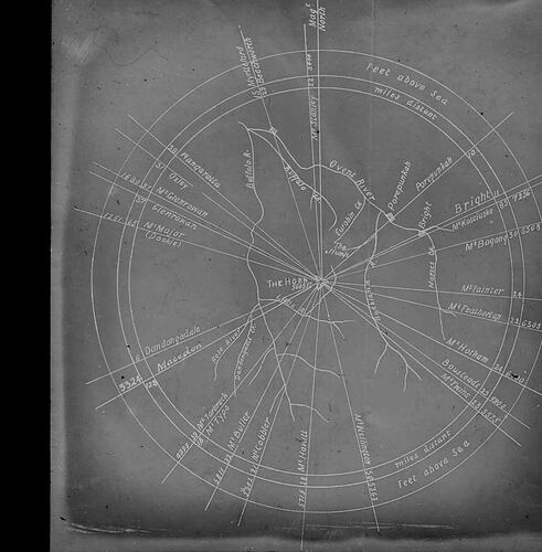 Lantern Slide - The Horn, Mt Buffalo, Victoria, Date Unknown. [BA 1936]