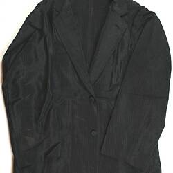 Jacket - Black & White Pinstripe, circa 1930s