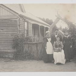 Photograph - 'School House & Dwelling, Cape Barren Island', 1893