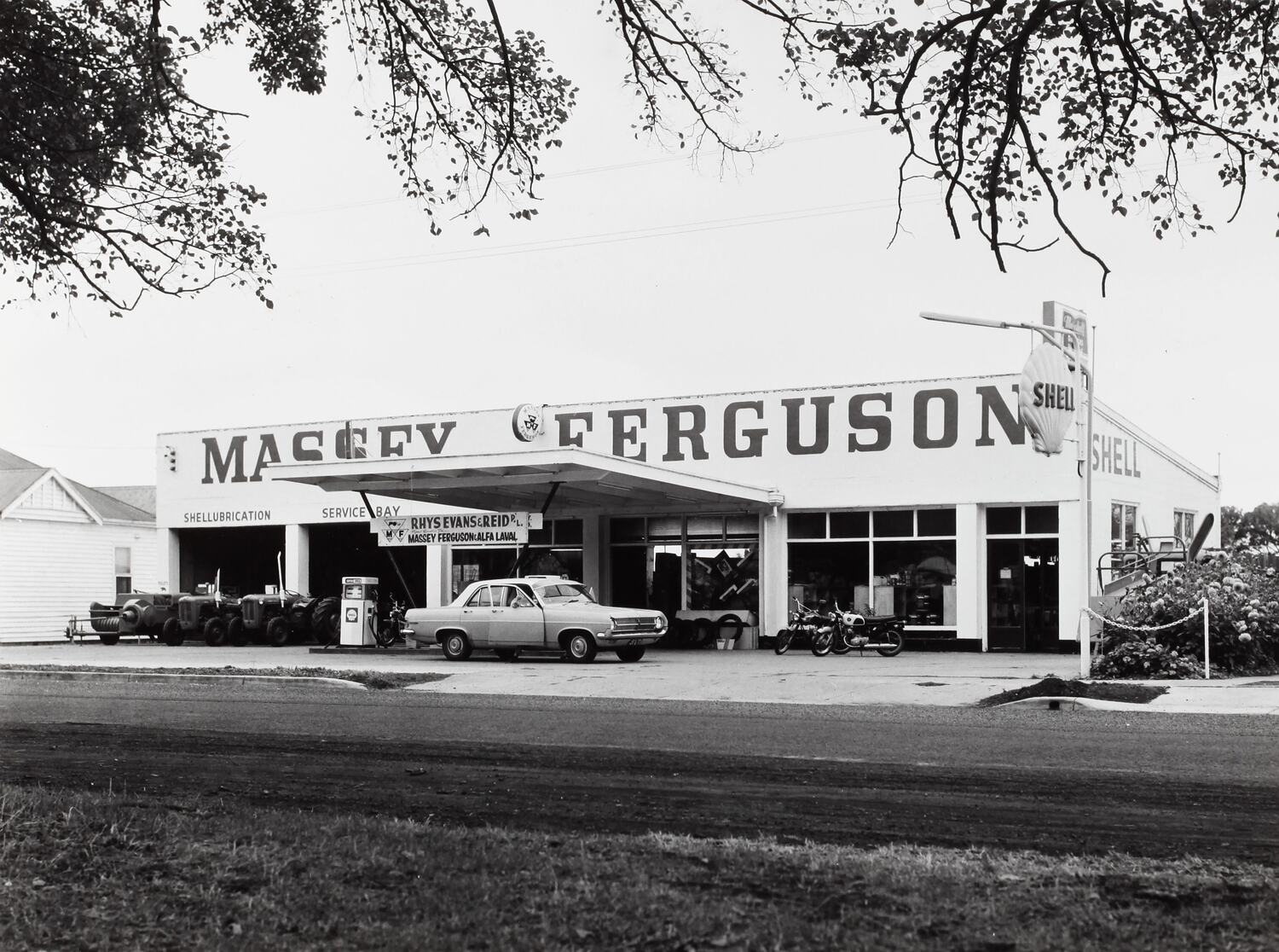Photograph Massey Ferguson, Rhys, Evans & Reid Dealership, Victoria