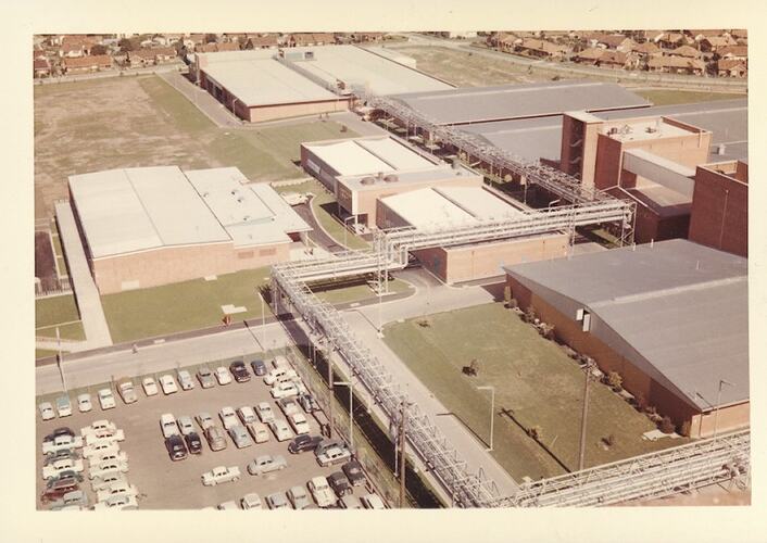 Photograph - Kodak Australasia Pty Ltd, Aerial View of the Kodak Factory in Coburg, 1961