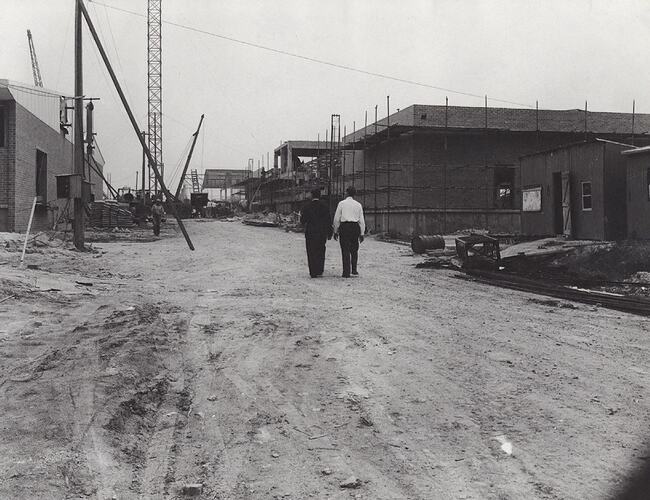 Photograph - Kodak, 'Testing Building on Right', Coburg, 1958