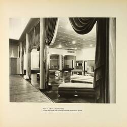 Photograph - Foyer and Small Hall of Royale Ballroom, Exhibition Building, Melbourne, 1952