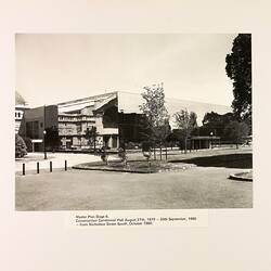 Photograph - Completed Centennial Hall, Royal Exhibition Building, Melbourne, 1980
