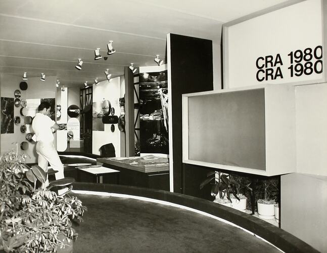 Photograph - Conzinc Riotinto Exhibit, The Melbourne International Centenary Exhibition, Royal Exhibition Buildings, 1980