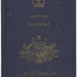 Passport - Issued to Alexander Caurs, by Commonwealth of Australia, 13 Dec 1968