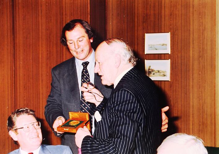 Photograph - EOCA Dinner for John Elden, Royal Exhibition Building, 19 June 1985