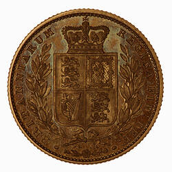 Proof Coin - Sovereign, Queen Victoria, Great Britain, 1871 (Reverse)