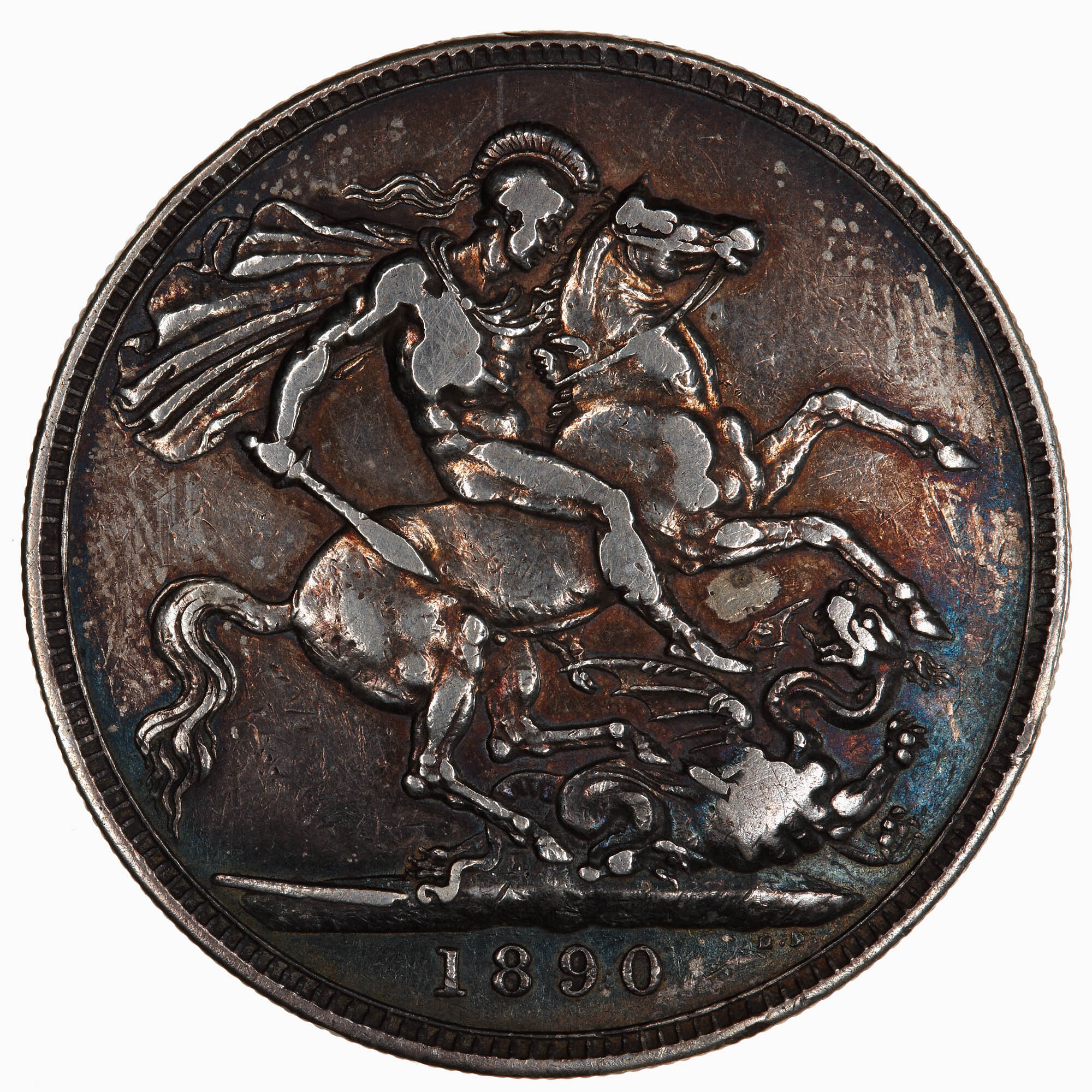 マーシャルクイーン WINNER 2枚 1844 UK GREAT BRITAIN Silver CROWN Coin VF VICTORIA Young
