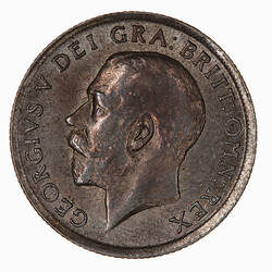 Coin - Shilling, George V, Great Britain, 1918 (Obverse)