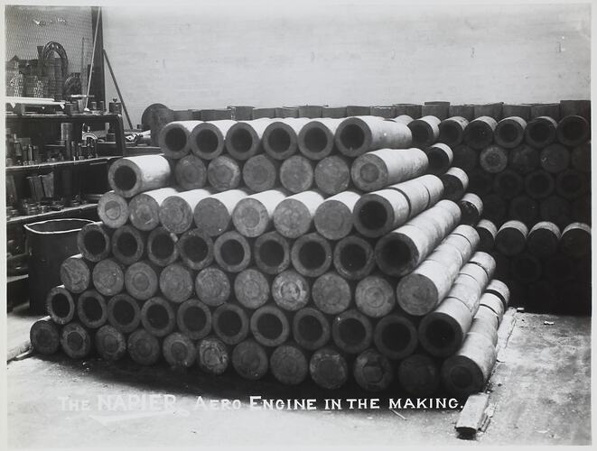 Photograph - D. Napier & Son Ltd, 'Aero Engine in the Making', England, circa 1918