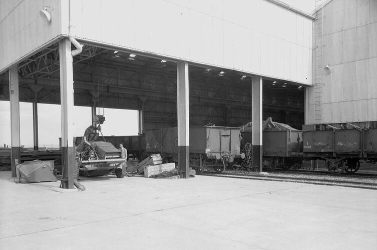 Negative - International Harvester, Despatch of GL-200 Header Harvester ...