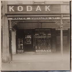 Photograph - Kodak, Shopfront, 'Walter Suckling Ltd'