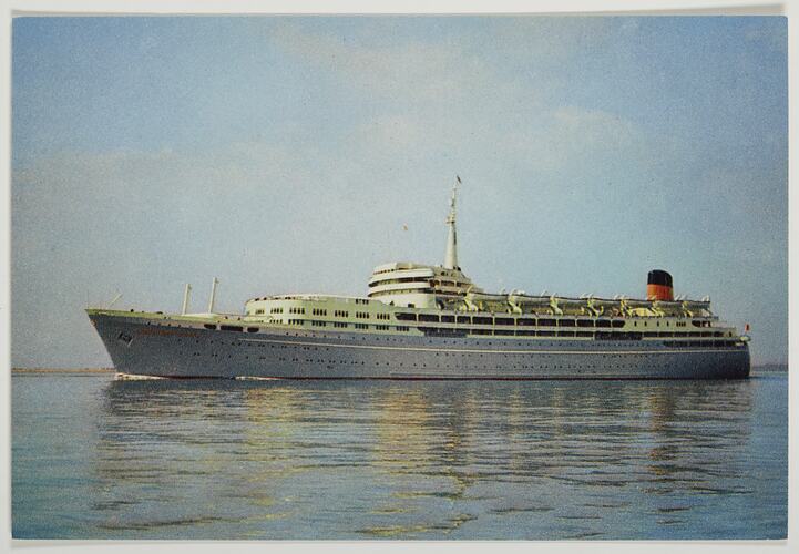 Postcards - S.S. Southern Cross, Shaw Savill Line, circa 1960s