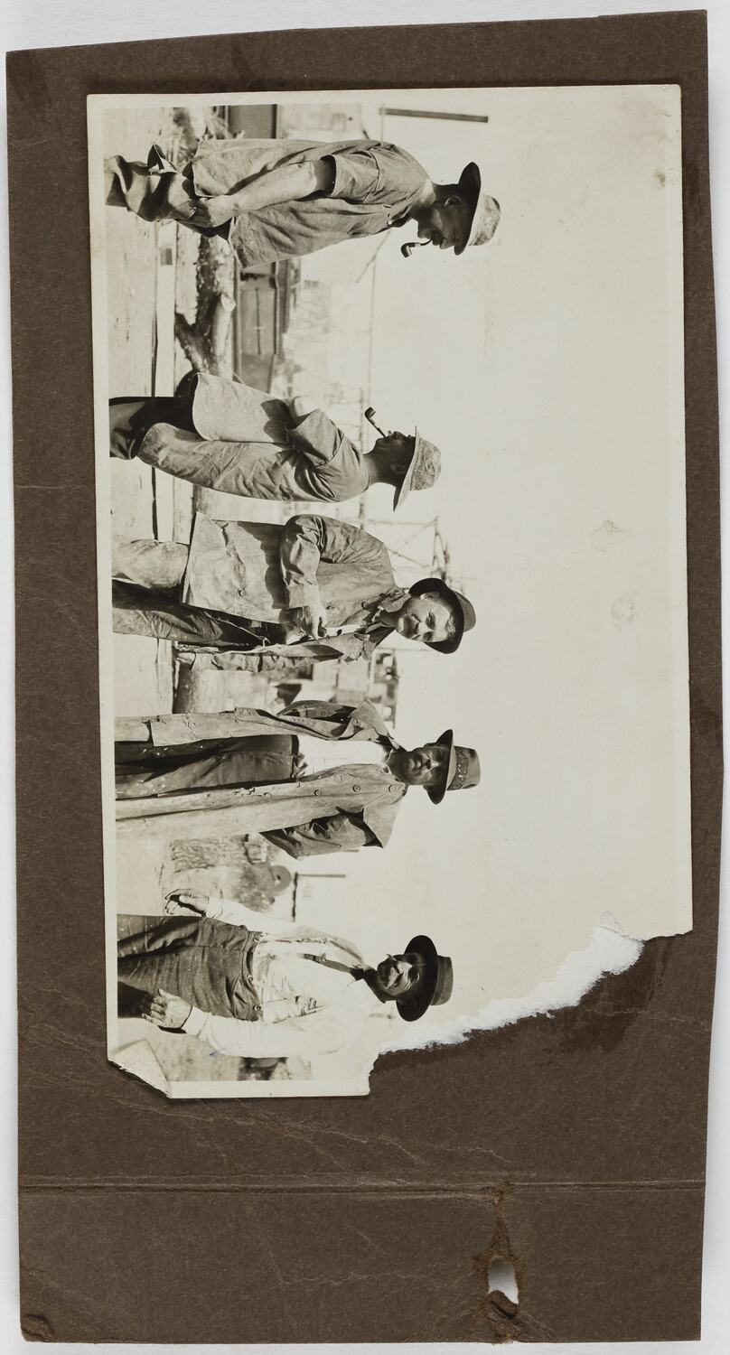 Photograph - Gold Mine Workers, Kalgoorlie, Western Australia, circa 1920