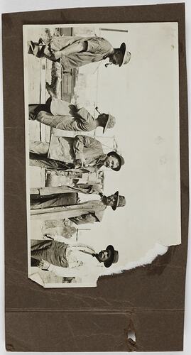 Photograph - Gold Mine Workers, Kalgoorlie, Western Australia, circa 1920