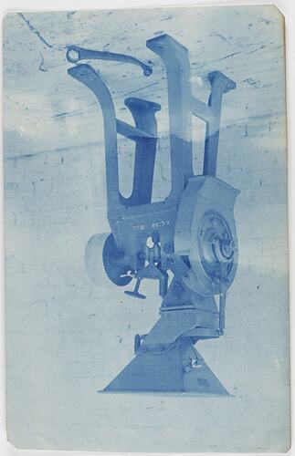 Photograph - Schumacher Mill Furnishing Works, Machine, Port Melbourne, Victoria, circa 1940s