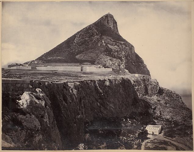 Rock of Gibraltar, circa 1870