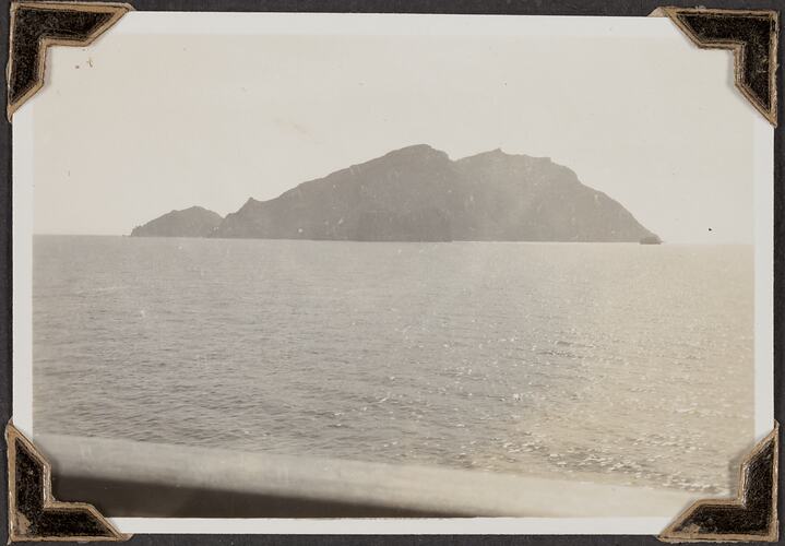 Pantelleria, Palmer Family Migrant Voyage, Off the Coat of Sicily, 01 Mar 1947