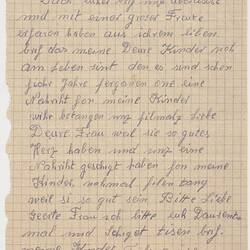 Letter - To Barbara & Nicolae Condurateanu, Melbourne, 20 Aug 1955