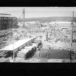 Glass Negative - State Electricity Commission, Yallourn 'A' Power Station, Victoria, 1923