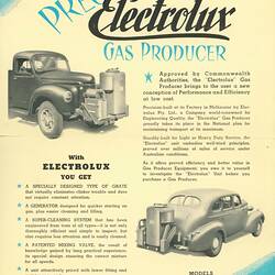 Leaflet - Electrolux Gas Producers