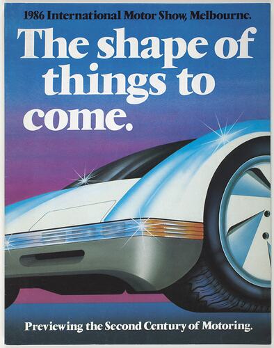 Catalogue - 52nd International Motor Show, Melbourne, Mar 1986