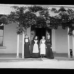 Glass Negative - Maysbury Residence, Northcote, Victoria, Dec 1892