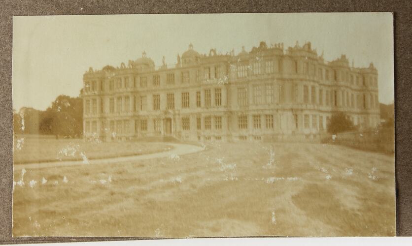 Photograph - Longleat House, Driver Cyril Rose, World War I, 1916-1919