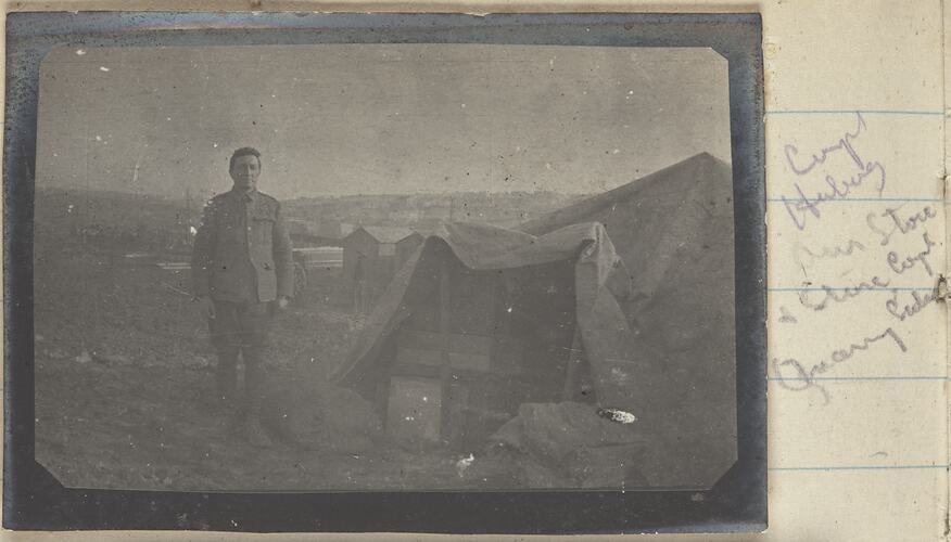 Army Store, Somme, France, Sergeant John Lord, World War I, 1916