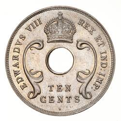 Coin -  Mule of 1 Penny, British West Africa, & 10 Cents, East Africa, 1936