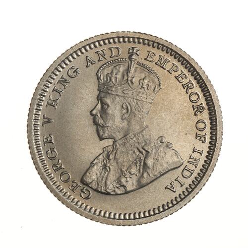Proof Coin - 5 Cents, Hong Kong, 1935