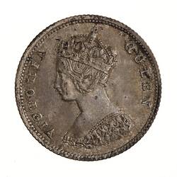 Coin - 10 Cents, Hong Kong, 1863