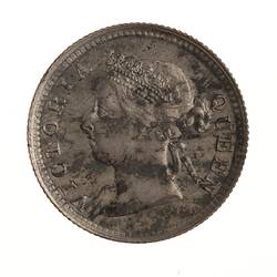 Coin - 5 Cents, Hong Kong, 1895