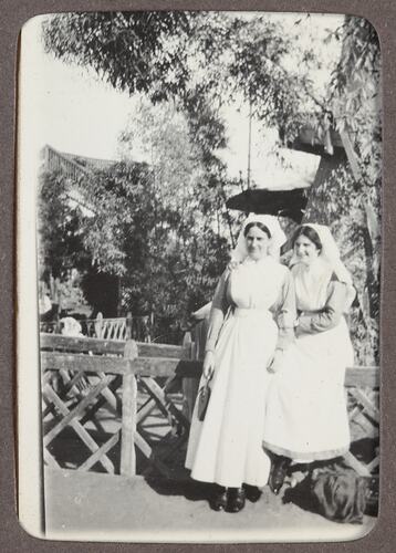 World War I, Two Nurses, Egypt, 1915-1917