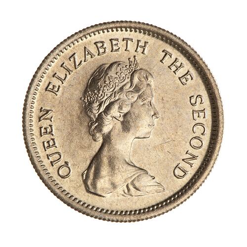 Coin - 5 Cents, Tuvalu, 1976