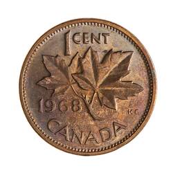 Coin - 1 Cent, Canada, 1968