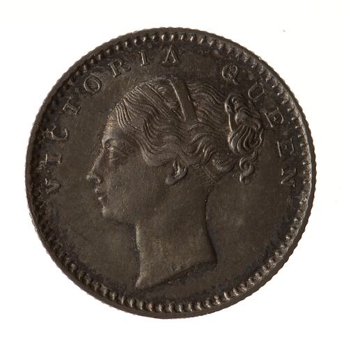 Coin - 1/4 Rupee, East India Company, India, 1840